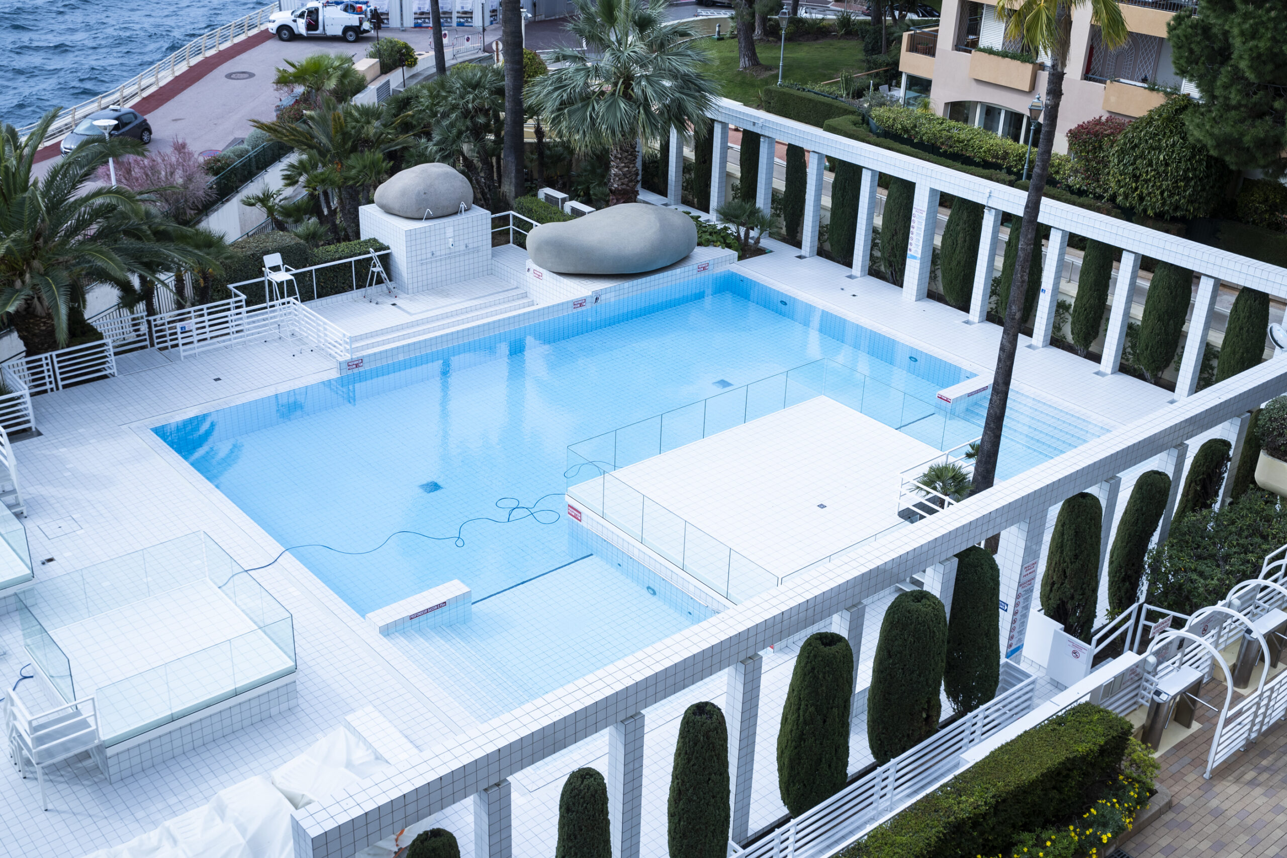 Community pool in fontvieille