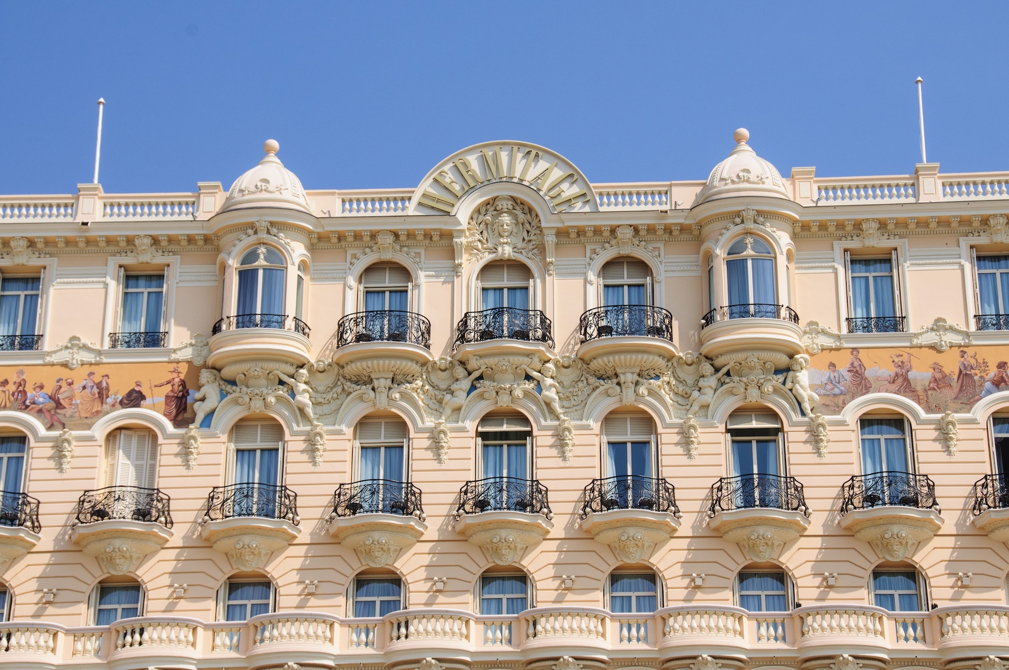 Hermitage Building in Monaco - Carré d'Or architecture