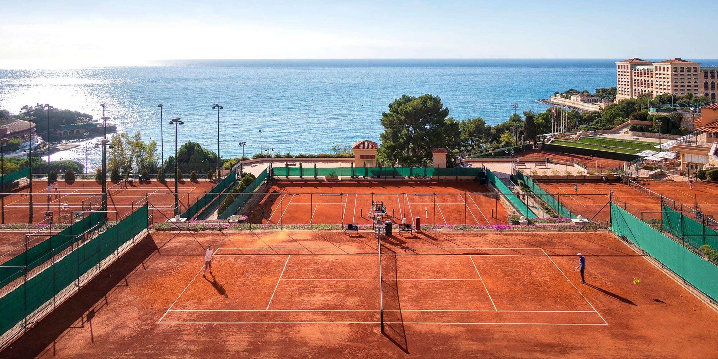 Monte Carlo Country Club tennis court