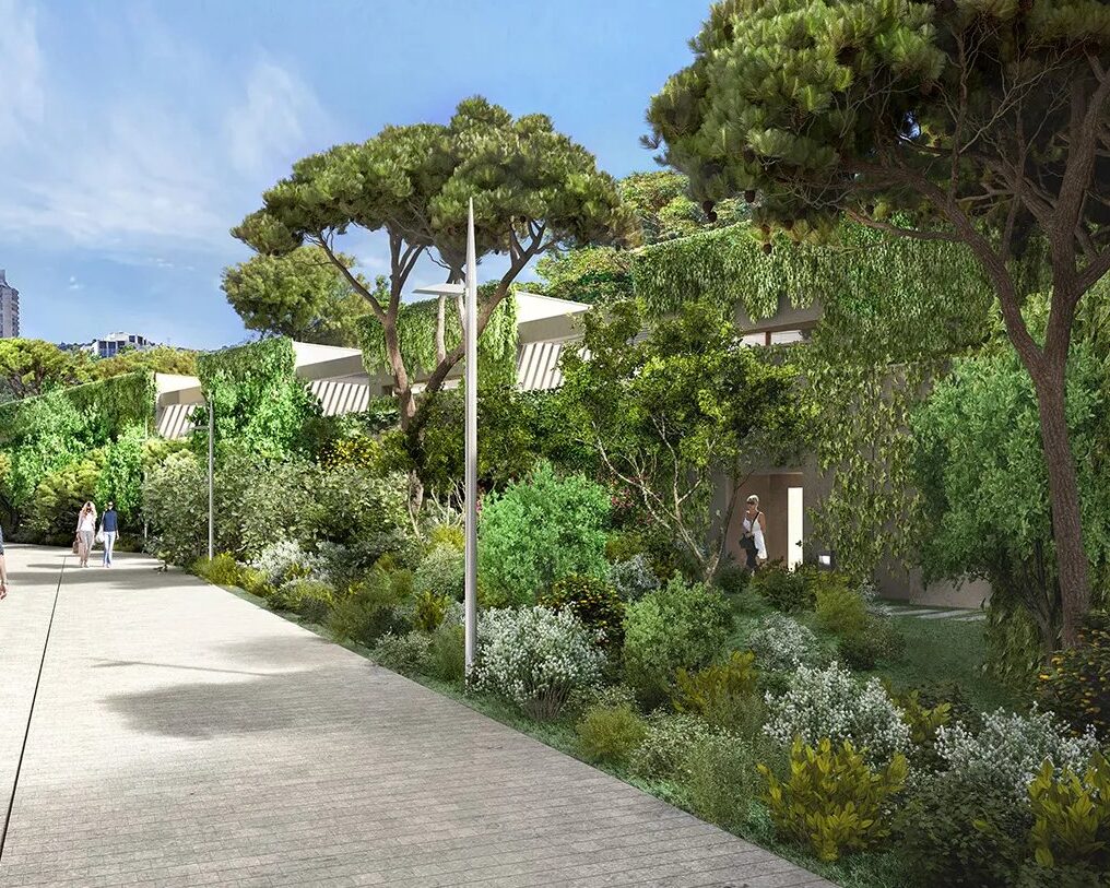 Les Townhouses residences in Mareterra Monaco