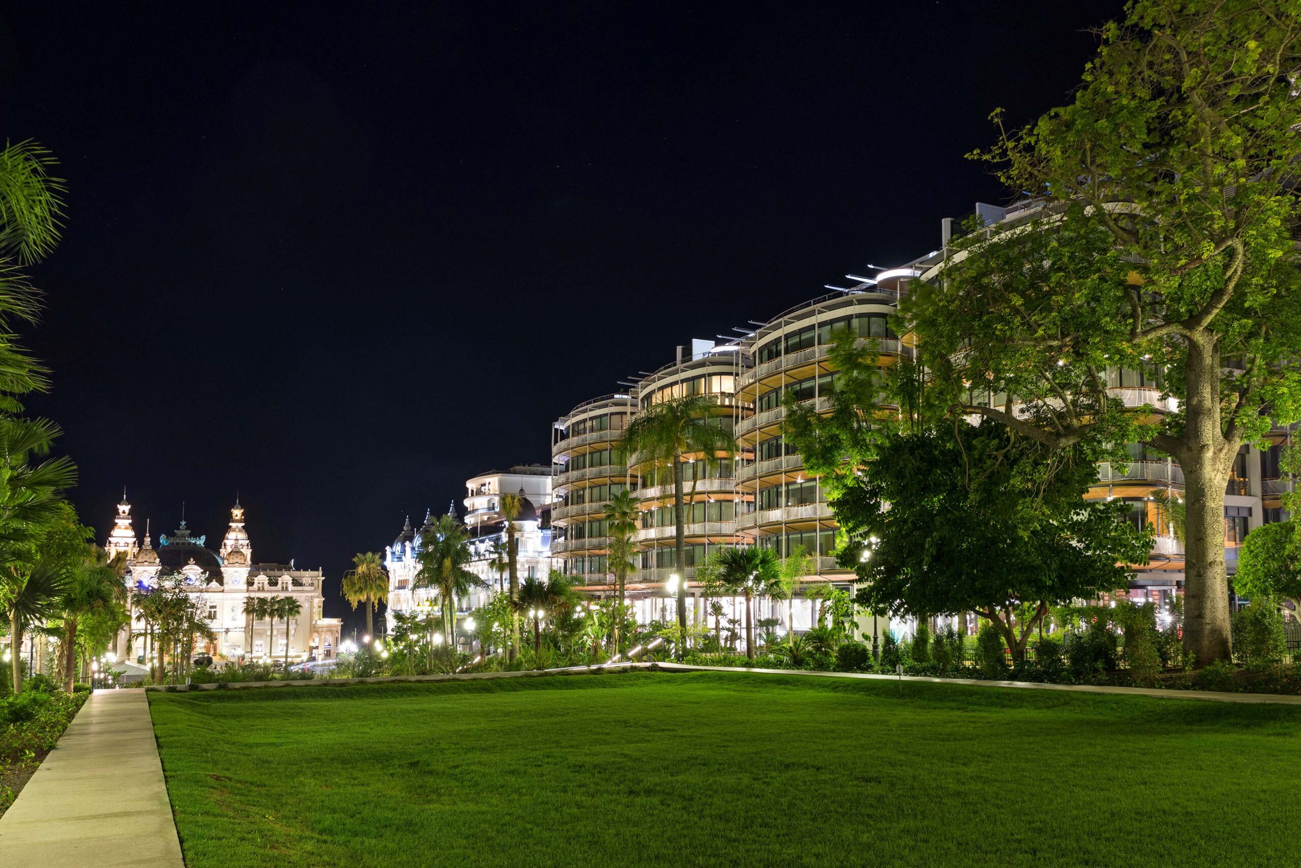 Casino Gardens in Carré d'Or Monaco