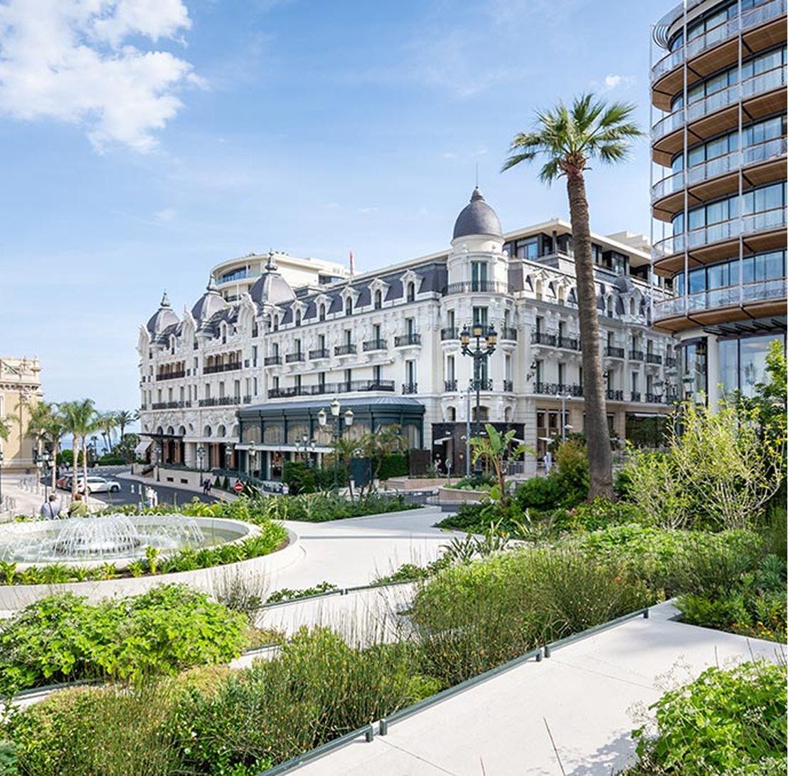 Hôtel de Paris Monte-Carlo overlooking Place du Casino Monaco